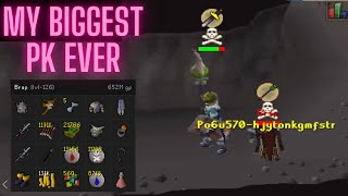 Pked 700M off of a Streamer  Dino Osrs Pking Highlights 30 [upl. by Yeloc]