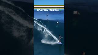 GabrielMedina10 returns to Tahiti as one of the most dreaded heat draws OlympicSurfing ParisSurf [upl. by Yrdua]