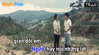 Loi Noi Doi Khong That Karaoke Pham Truong ft Ly Hai beat YouTube [upl. by Grof]