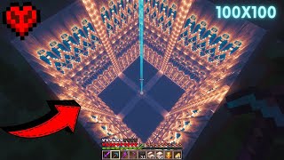 I Built This MEGA Hole in Minecraft Tutorial [upl. by Sharon]