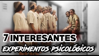 ¡7 Interesantes Experimentos Psicológicos [upl. by Aneleasor]