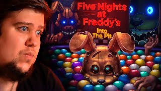 НОВЫЙ FNAF  Прохождение  Five Nights at Freddys Into the Pit [upl. by Lebbie606]