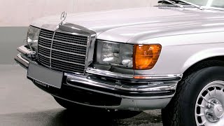 W116 MercedesBenz 450 SEL 69 with M100 V8 engine 1979 [upl. by Odlavu806]