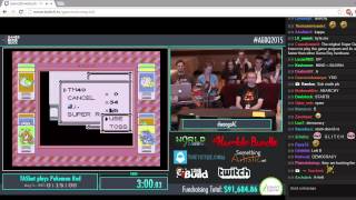 TASbot Plays Pokemon Red AGDQ2015 [upl. by Lysander]