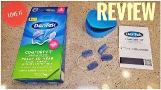 REVIEW DenTek  ComfortFit Dental Guard For Nighttime Teeth Grinding [upl. by Nortad]