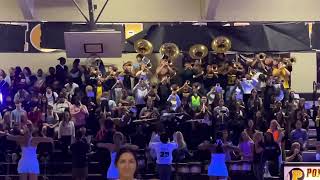 Pontotoc High School Marching Band “Rock’N’Roll”  2024 Senior Night Pep Rally [upl. by Dammahom479]