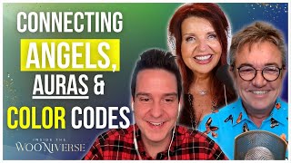 Connecting Angels Auras amp Color Codes with Colette BaronReid Radleigh Valentine amp Dougall Fraser [upl. by Paza]