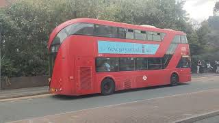 London United 2016 Wrightbus New Routemaster LT678 LTZ 1678 On The H98 To Hounslow Bus Station [upl. by Averat]