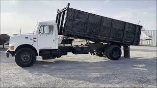 1998 IH 4700 TRUCK DT466 6 SPEED W 18 STEEL B For Sale [upl. by Udele]