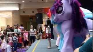 My Little Pony Live at Jurong Point Singapore Meet and Greet [upl. by Lyford]