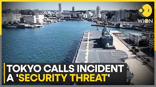 Tokyo takes notice of drone footage of Yokosuka Naval base on Chinas social media  WION [upl. by Nalak435]