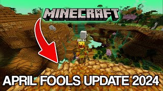 Minecraft April Fools Update 2024 Poisonous Potato Update [upl. by Premer]