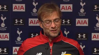 Tottenham 00 Liverpool  Jurgen Klopps First Post Match Press Conference [upl. by Cila]