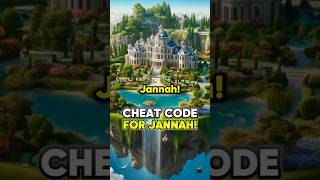 3 ‘Cheat Codes’ To Get Jannah⁉️🥹 islamicshorts jannah shorts [upl. by Frayne]