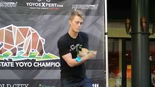 1A Finals1stGentry Stein2015 California State Yoyo Contest [upl. by Latea]