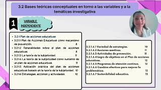 Plan de acciones educativas para la disminución de la deserción escolar en los estudiantes de BS [upl. by Enoryt]