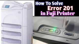 How to solve error 201 in Fuji printer UrduHindi [upl. by Vachil]