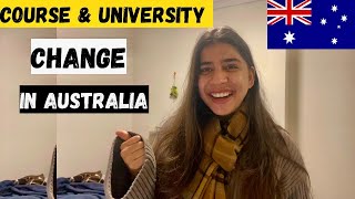 Course Change in Australia  University Change in Australia  Australia Study Visa 2024 [upl. by Nabal655]