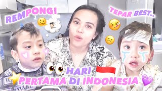 HARI PERTAMA DI INDONESIA BESTI MASYALLAH [upl. by Annahtur457]