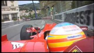 Alonso FP3 crash monaco 2010avi [upl. by Surat864]