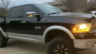 2016 Ram 1500 EcoDiesel Stage 2 and AFE air filter [upl. by Zevahc]