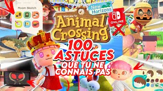 100 ASTUCES DANS ANIMAL CROSSING NEW HORIZONS 20 QUE TU NE CONNAIS PAS  💸 [upl. by Baudelaire885]