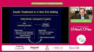 Dr Guillermo Umpierrez Managing InHospital Hyperglycemia [upl. by Sadnalor]