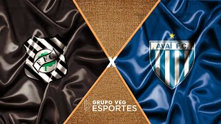 FIGUEIRENSE X AVAÍ  AO VIVO [upl. by Aihsinat]