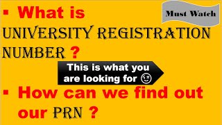 University Registration Number kya hota hai   For Accenture  How to Find  Hindi  Mumbai [upl. by Inttirb802]