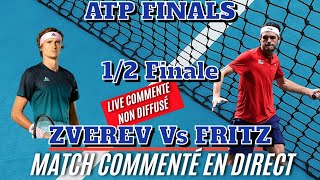 ZVEREV  FRITZ ATP Finals  12 Finale  Commenté non diffusé [upl. by Norbie]