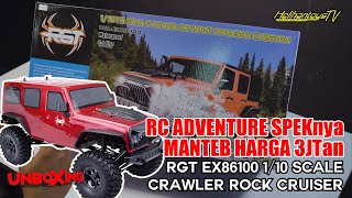 UNBOXING  RC ADVENTURE MANTEB harga 3jtan sudah WATERPROOF  RGT EX86100 [upl. by Drol]