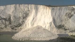 White cliffs of Dover fall into the sea [upl. by Jenne]