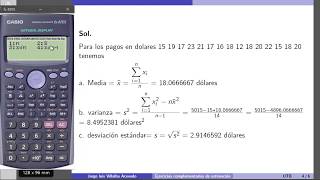 Ejercicio de estimación puntual 1 [upl. by Ransell312]