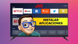 Cómo INSTALAR Aplicaciones en Smart Tv JVC 🖤 con OS Propio ♣️ ♦️ ✅ [upl. by Nauqel]