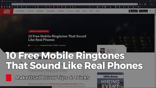 10 Free Mobile Ringtones That Sound Like Real Phones [upl. by Oicapot]