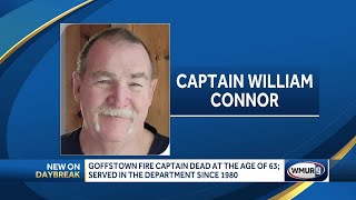 Goffstown Fire Captain dead at the age of 63 [upl. by Tristis598]