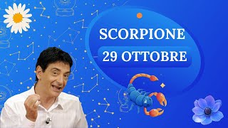 Scorpione ♏️ LOroscopo di Paolo Fox  29 Ottobre 2024  Mercurio decide per tutti [upl. by Dragelin]