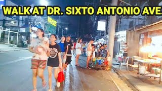 WALK AT DR SIXTO ANTONIO AVENUE PASIG CITY  PHILIPPINES [upl. by Asilla321]