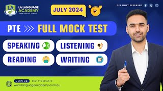 PTE Full Mock Test with Answers  July 2024  Language Academy PTE NAATI amp IELTS Online Classes [upl. by Ttenyl]