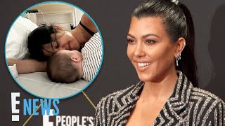 Kourtney Kardashian Has No CUTOFF Age for CoSleeping with Her Kids  E News [upl. by Herra]