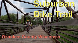 Ozaukee Interurban Trail  Port Washington to Cedarburg  Milwaukee’s Northern Suburbs [upl. by Einnov]