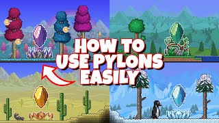 Terraria Pylon Guide [upl. by Imik]