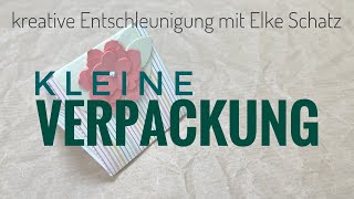 Miniverpackung aus Designerpapier von Stampin Up® [upl. by Zippel540]