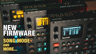 Digitakt Syntakt and Digitone Firmware Updates [upl. by Romina77]