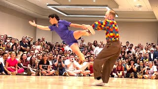 Unforgettable Lindy Hop Moments Camp Hollywood 2023 Open Lindy Finals SIDE VIEW [upl. by Whelan416]