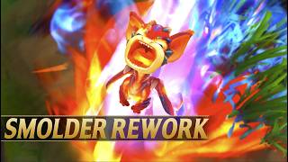 SMOLDER GAMEPLAY MINI REWORK 2024  League of Legends [upl. by Adnertal]