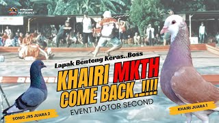 UGHKERAS NI BOS KHAIRI MKTH KEMBALI UKIR PRESTASI DI EVENT MOTOR SECOND  LAPAK BENTENG [upl. by Buiron]