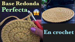 😱Base Redonda Perfecta 💓Ideal Para Bolsos Tapetes Cestos Manteles etc [upl. by Yruy]