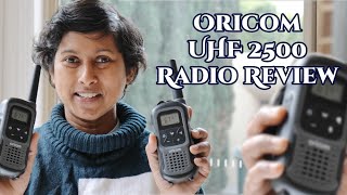 Oricom UHF 2500 Radio Product Review [upl. by Jennilee]