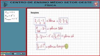 ELETRODINÂMICA Receptores Elétricos [upl. by Ribaudo]